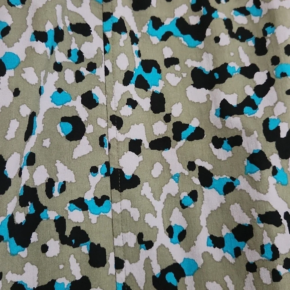Camo Pencil Skirt Above The Knee Casual Stretch Casual Collegaite Beach Summer
